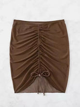Load image into Gallery viewer, Mesh Cover Up Skirt
