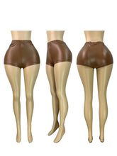 Load image into Gallery viewer, Leather Pants Short
