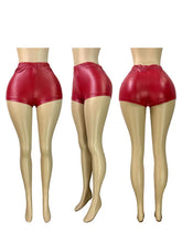 Load image into Gallery viewer, Leather Pants Short

