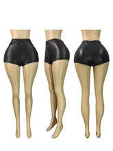 Load image into Gallery viewer, Leather Pants Short
