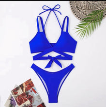 Load image into Gallery viewer, Blue/Pink Swim
