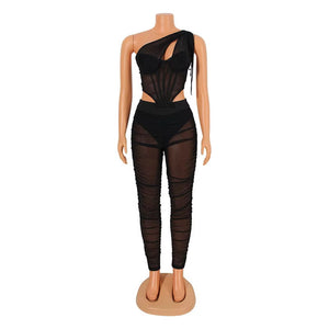 Black Mesh Set
